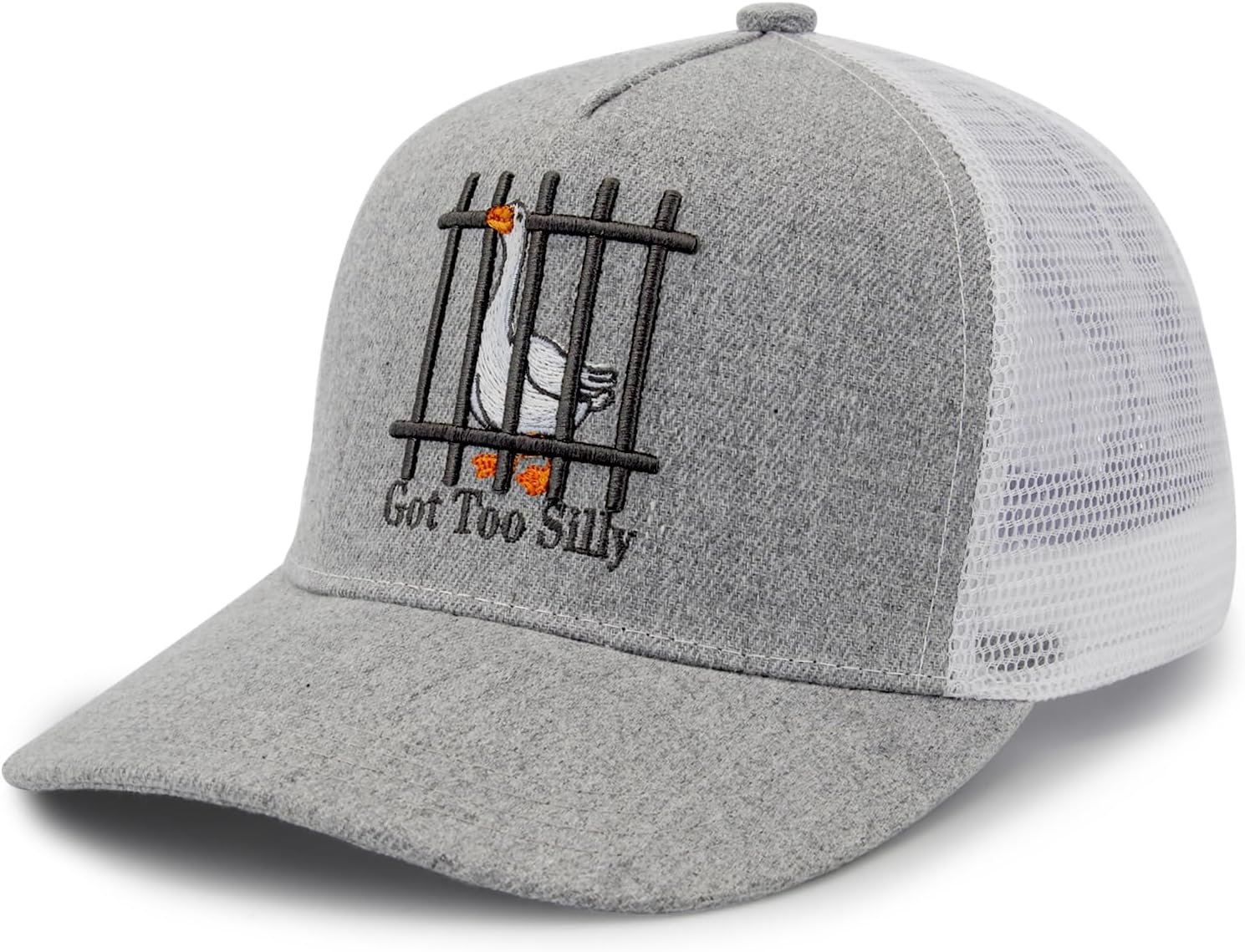 Unisex Trucker Adjustable Mesh Baseball Cap Dad Hat for Men Women Breathable Mesh Side with Stainless Steel Cap Buckle - Image 2