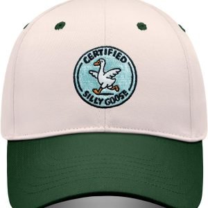 Silly Goose Baseball Cap, Funny Embroidered Hat for Men Women, Trendy Gift Vintage Trucker Hats, Caps Dad
