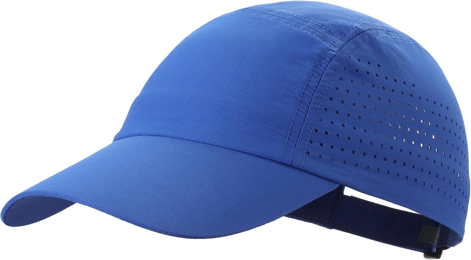 Men's Breathable Run Hat Quick Dry Reflective Sport Cap Adjustable Lightweight Baseball Hat Unstructured Design