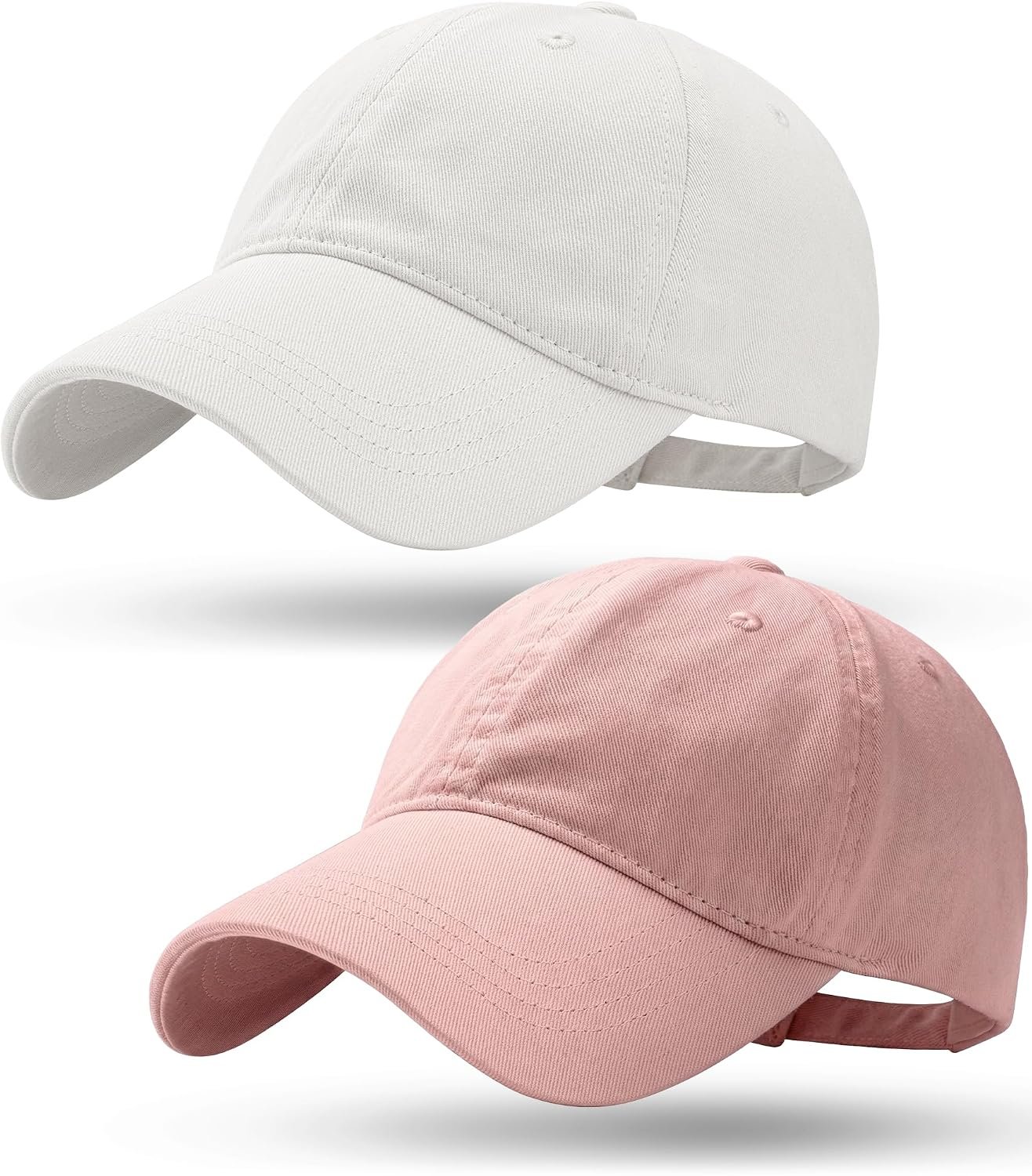 Baseball Cap for Men Women Washed Cotton Unstructured Baseball Hats Breathable Unisex Golf Dad Hat
