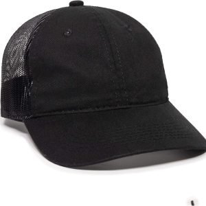 Garment Washed Meshback Cap