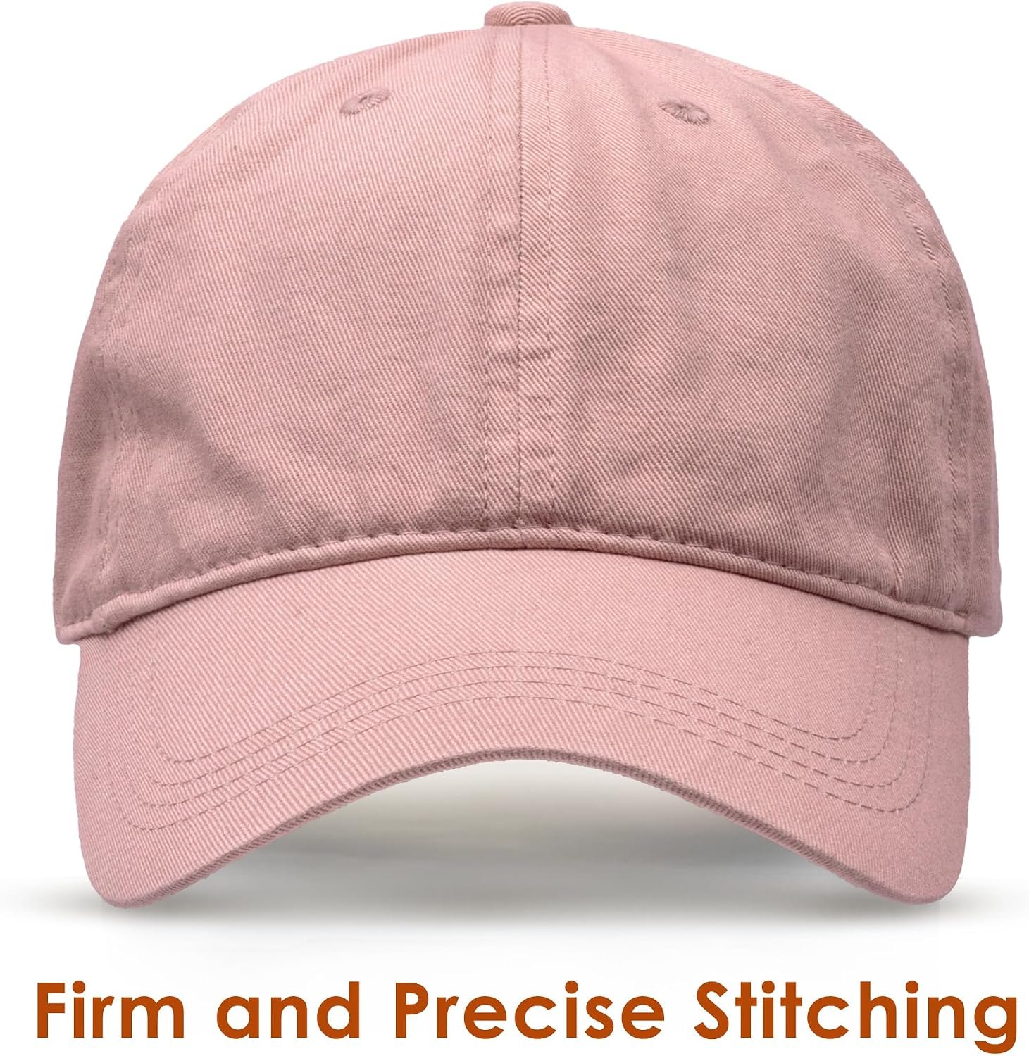 Baseball Cap for Men Women Washed Cotton Unstructured Baseball Hats Breathable Unisex Golf Dad Hat - Image 2