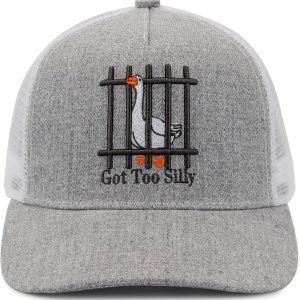 Unisex Trucker Adjustable Mesh Baseball Cap Dad Hat for Men Women Breathable Mesh Side with Stainless Steel Cap Buckle