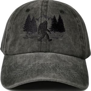 Embroidered Big Foot Baseball Hats